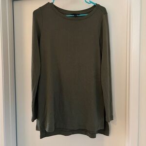 Banana Republic Olive Green Women's Top